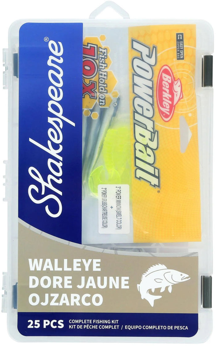 Catch More Fish Spinning Rod and Reel Combo - Walleye - 2 pcs