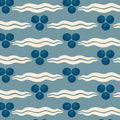 Chintamani Antique Blue Wallpaper