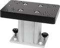 Downrigger Aluminum Fixed Base - 4 in