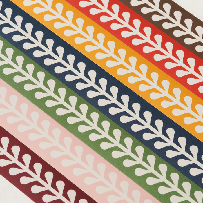 Edith Wine Wallpaper Border