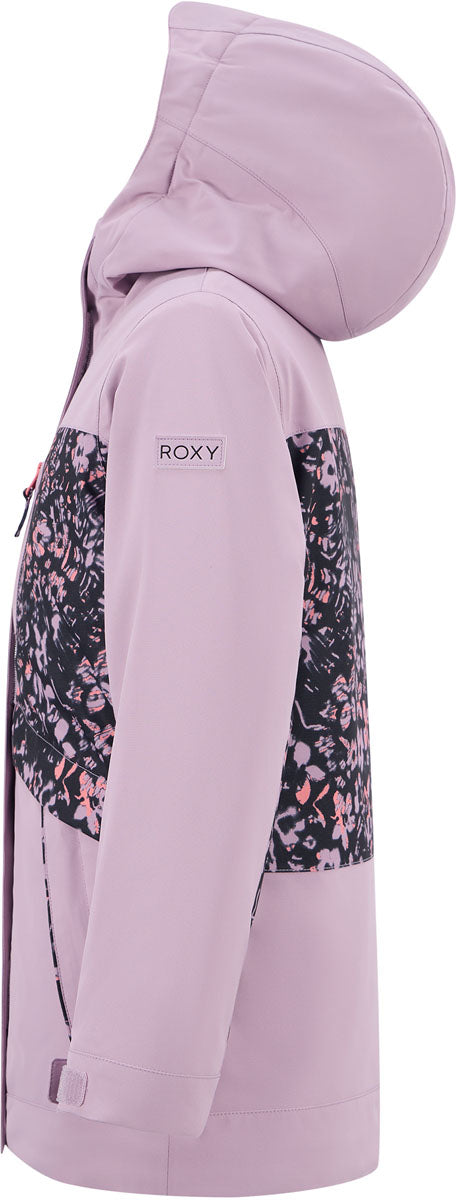 Floral Block Ski Jacket - Girls'