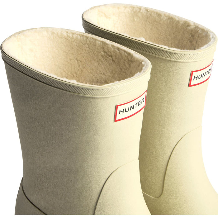 Hunter Mens Downpour Short Insulated Boot Gravel