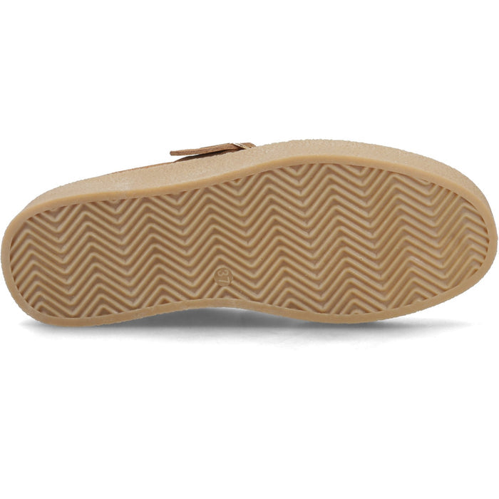 Hush Puppies Womens Blanche Fur Mule Tan