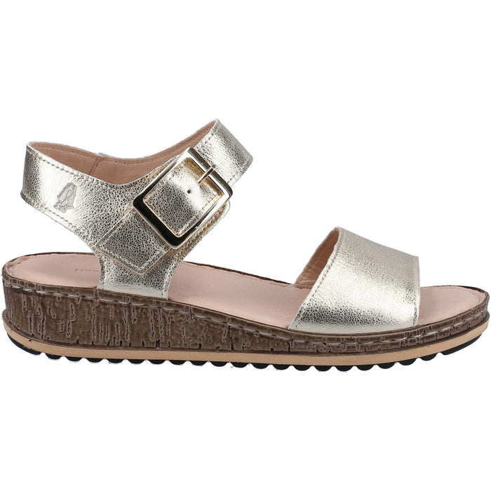Hush Puppies Womens Ellie Sandal Gold