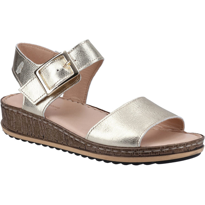 Hush Puppies Womens Ellie Sandal Gold