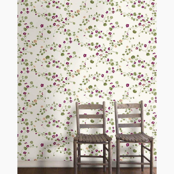 Nasturtium Tamarind Wallpaper
