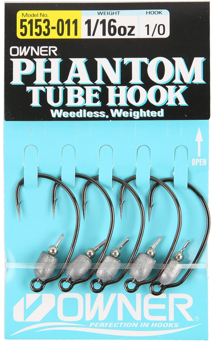 Owner Weighted Swimbait Hook - 3/PK