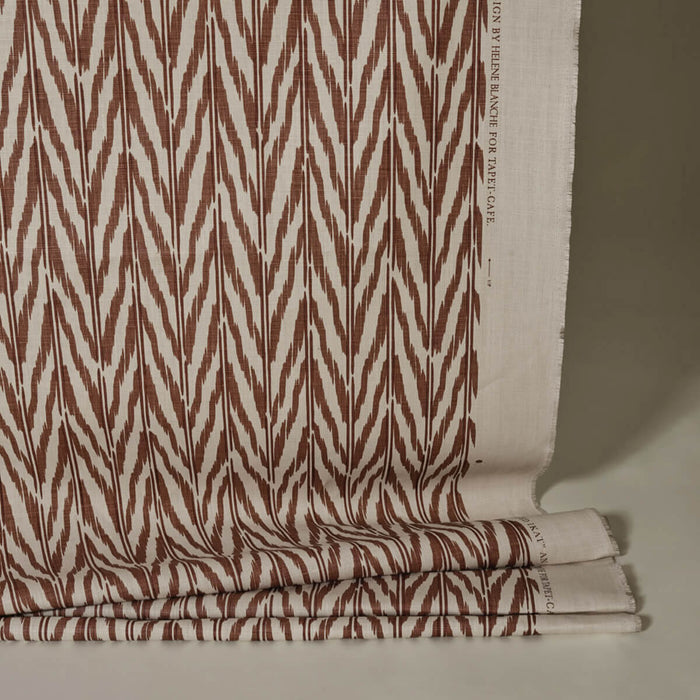 Painted Ikat Sienna Fabric