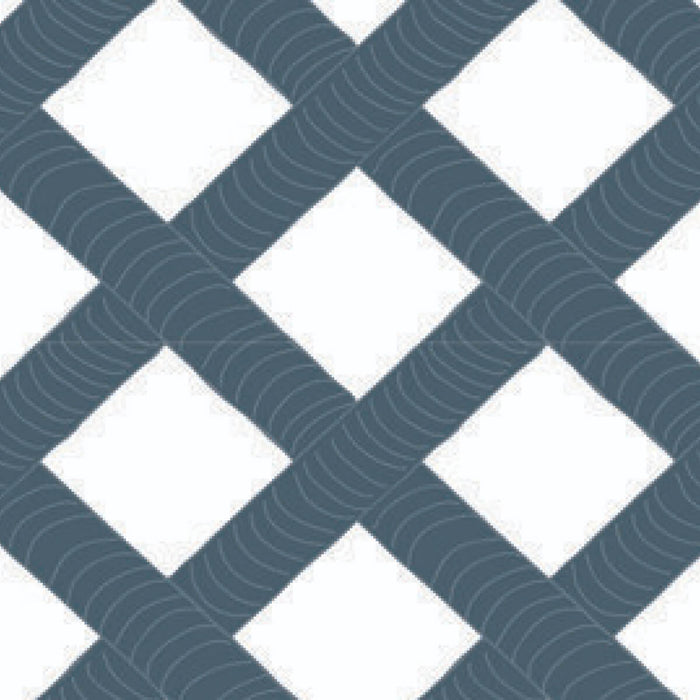 Park Navy Grasscloth Wallpaper