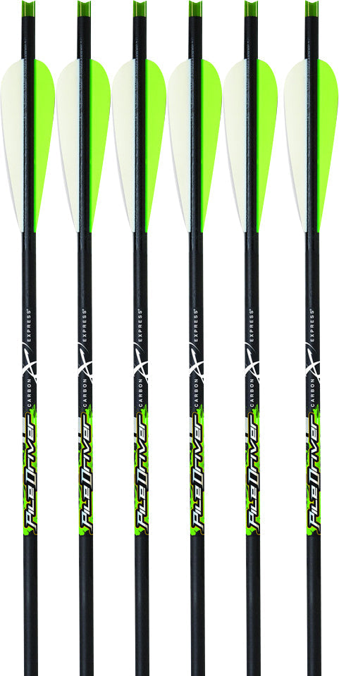 PileDriver Moon Nock Carbon Arrows - 3/PK