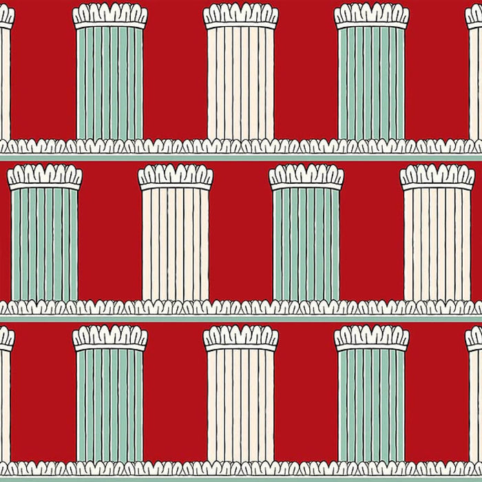 Pillars Red Wallpaper