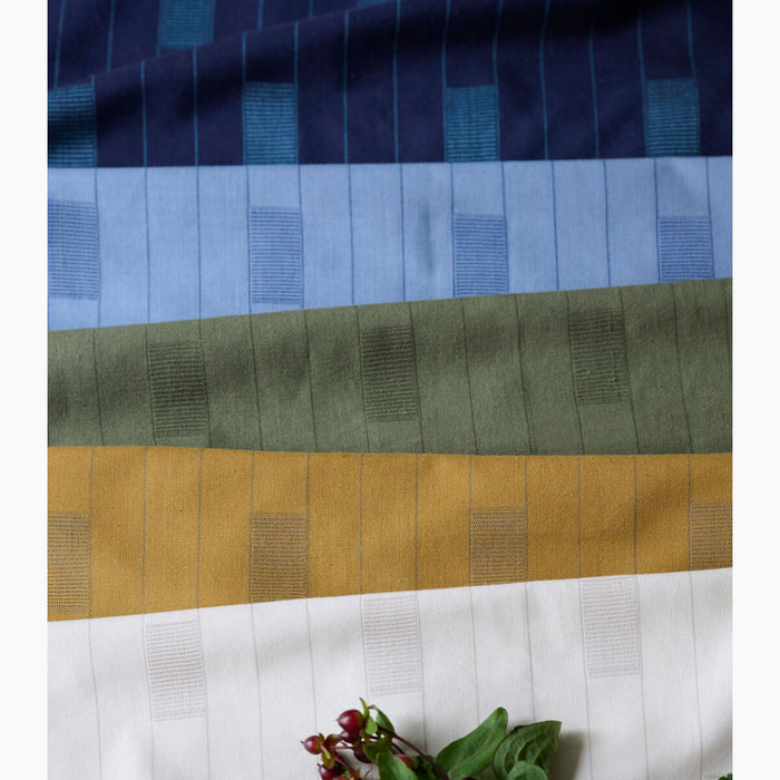 Songbird Stripe Egret Fabric