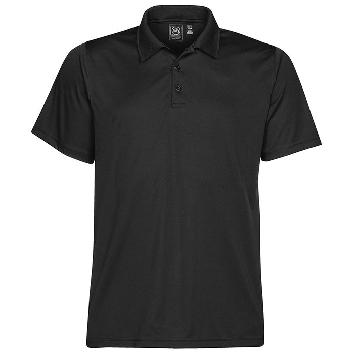 Stormtech Mens Eclipse PiquÃ© Polo Shirt Black