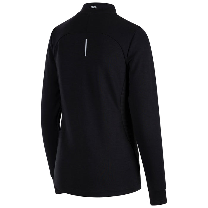 Trespass Womens Ridge Track Jacket Black