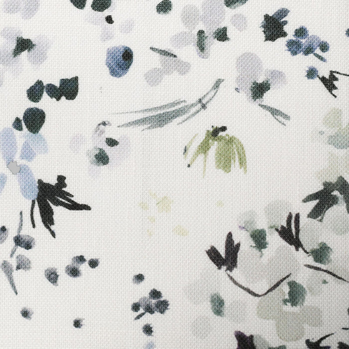 Wildflower Field Indigo Fabric