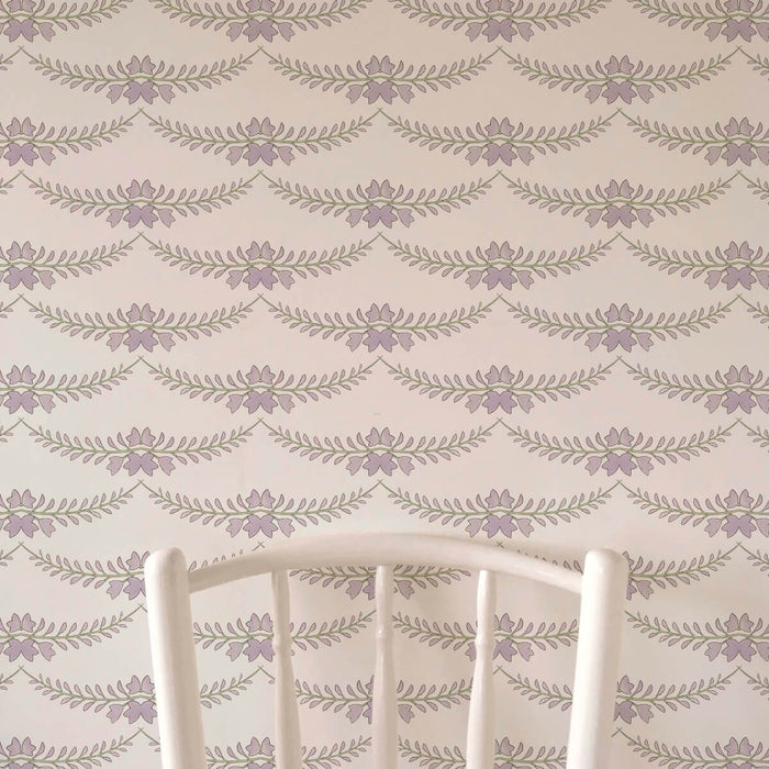 Wisteria Lilac Wallpaper